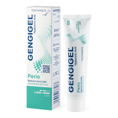 Przejdź do produktu GENGIGEL Perio LONG TERM 0,06% HA oraz 0,12% CHX Gel 15ml - żel z kwasem hialuronowym i chorheksydyną