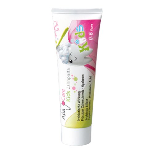 Przejdź do produktu APACARE Kids 0-6 50ml - pasta do zębów dla dzieci z hydroksyapatytem, fluorem i kwasem hialuronowym