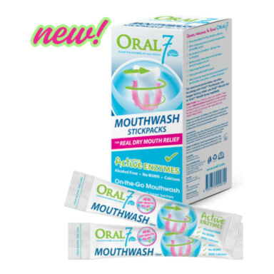 Przejdź do produktu ORAL7 Mouthwash STICKPACKS 12x15ml - nawilżający płyn do płukania jamy ustnej W SASZETKACH