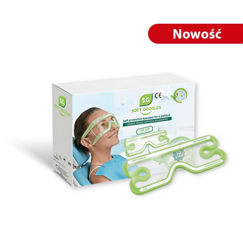 Przejdź do produktu okulary ochronne dla pacjenta SOFT GOGGLES op. 10szt