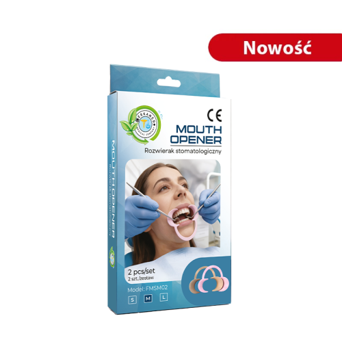 Przejdź do produktu Rozwierak stomatologiczny  MOUTH OPENER Model FMSM01, rozmiar S