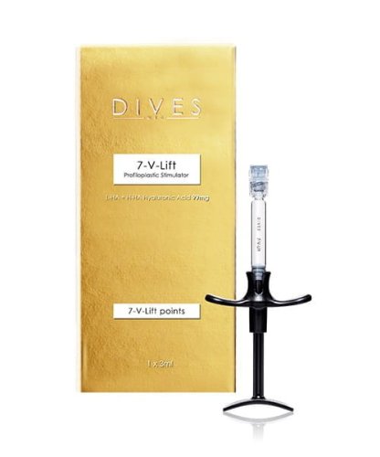 Przejdź do produktu Dives Med 7-V-Lift – stymulator liftingujący i konturujący owal twarzy (1x3ml)