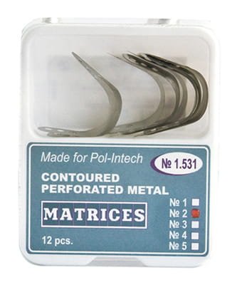 Przejdź do produktu Matryce perforowane profilowane do formówek Ivory (op. 12 szt.) nr 2