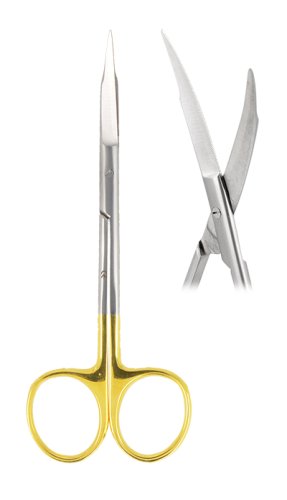 Przejdź do produktu  Nożyczki Goldman-Fox TC z wkładką z węglika spiekanego Super-Cut wygięte