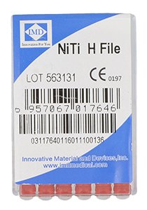 Przejdź do produktu Pilniki kanałowe NiTi (op. 6 szt.) dł. 25 mm - H-File 25