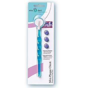 Przejdź do produktu MIRADENT Plaque Check zestaw lusterko + 3 tabletki wybarwiające płytkę nazębną