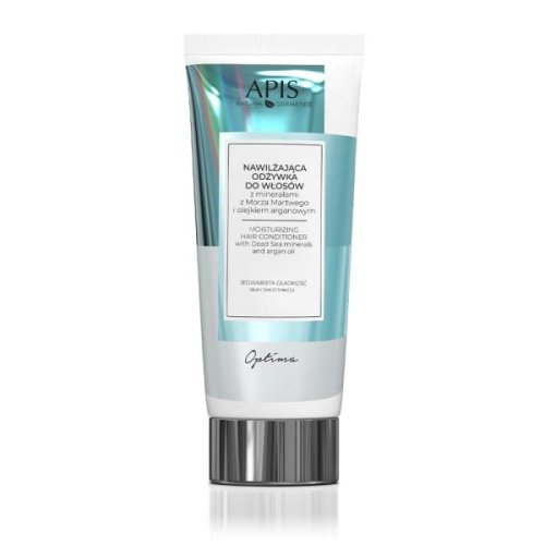 Przejdź do produktu APIS OPTIMA Nawilżająca odżywka do włosów z minerałami z Morza Martwego i olejkiem arganowym 200 ml