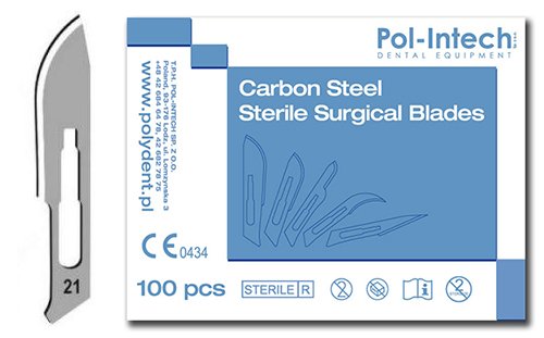 Przejdź do produktu Ostrza do skalpela nr 21 (op.100szt.)    