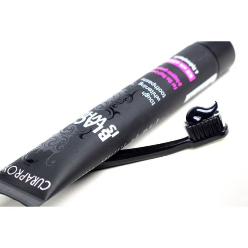 Przejdź do produktu CURAPROX Black is White Pasta 90ml + szczoteczka