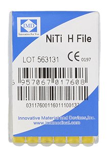 Przejdź do produktu Pilniki kanałowe NiTi (op. 6 szt.) dł. 25 mm - H-File 20