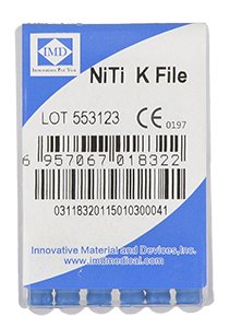 Przejdź do produktu Pilniki kanałowe NiTi (op. 6 szt.) dł. 25 mm - K-File 30