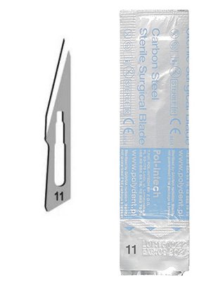 Przejdź do produktu Ostrze do skalpela nr 11 - 1szt  