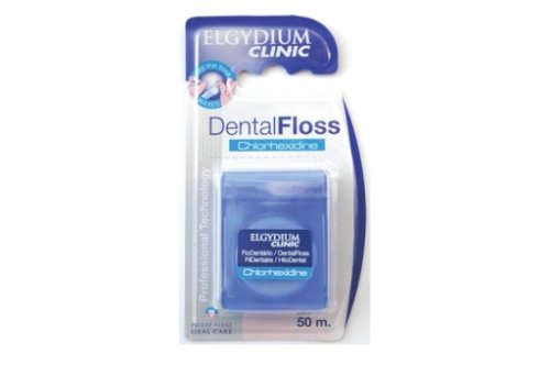 Przejdź do produktu ELGYDIUM Dental Floss CHX nić dentystyczna nasączona chlorheksydyną 50m (niebieska)