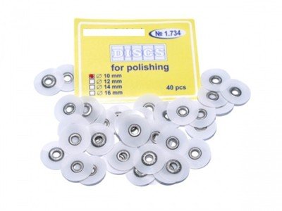 Przejdź do produktu Krążki polerskie na standardową mandrelkę na rynku (op.40 szt.) 10 mm - białe superfine
