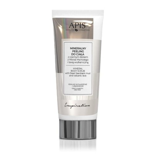 Przejdź do produktu APIS- Inspiration, Mineralny peeling do ciała z czarnym błotem z Morza Martwego i lawą wulkaniczną – ANTYCELLULIT, 200ml