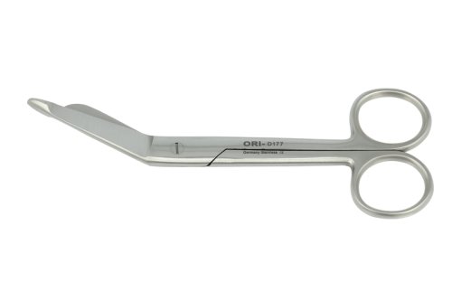 Przejdź do produktu ROY-D177, NOŻYCZKI DO BANDAŻY LISTER - PROSTE, DŁ. 14.5 CM