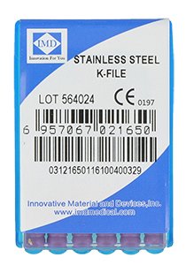 Przejdź do produktu Pilniki kanałowe stalowe (op.6szt.) dł. 25 mm - K-File 10