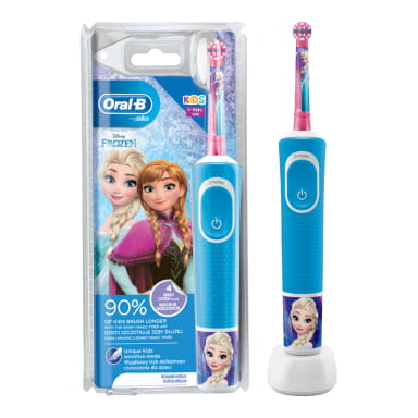 Электрическая зубная щётка для детей Oral-B Vitality D100 Kids Frozen, 2 режима