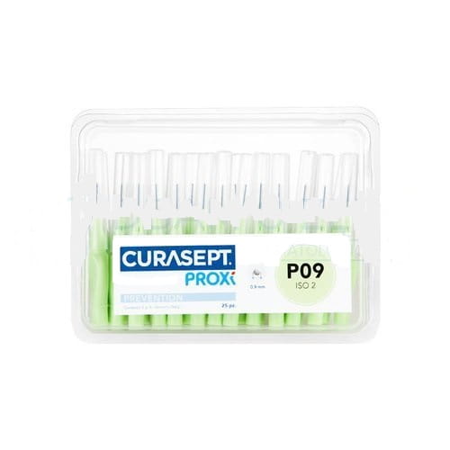 Межзубные ёршики Curasept Proxi Prevention P09, 0,9 мм, короткие, 25 шт