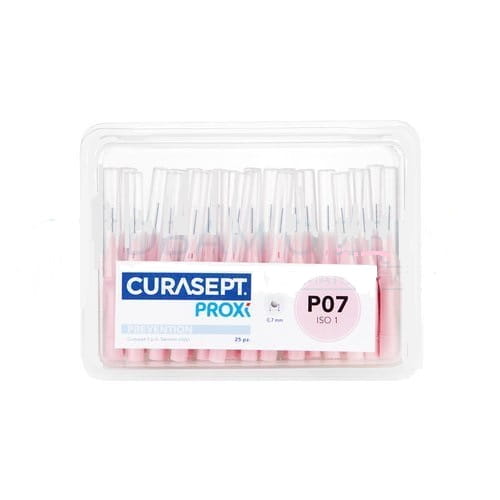Межзубные ёршики Curasept Proxi Prevention P07, 0,7 мм, короткие, 25 шт