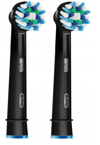 Сменные насадки Oral-B CrossAction Black, для электрических щёток Oral-B, 2 шт