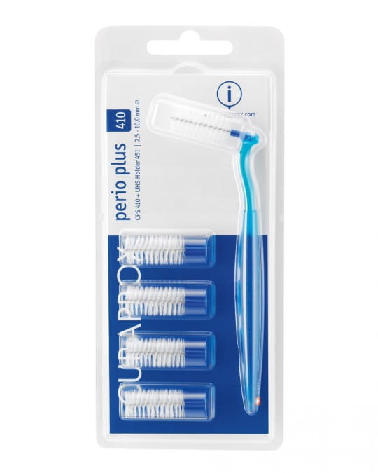 Межзубные ёршики Curaprox CPS 410 Perio Plus, для больших промежутков, 5 шт