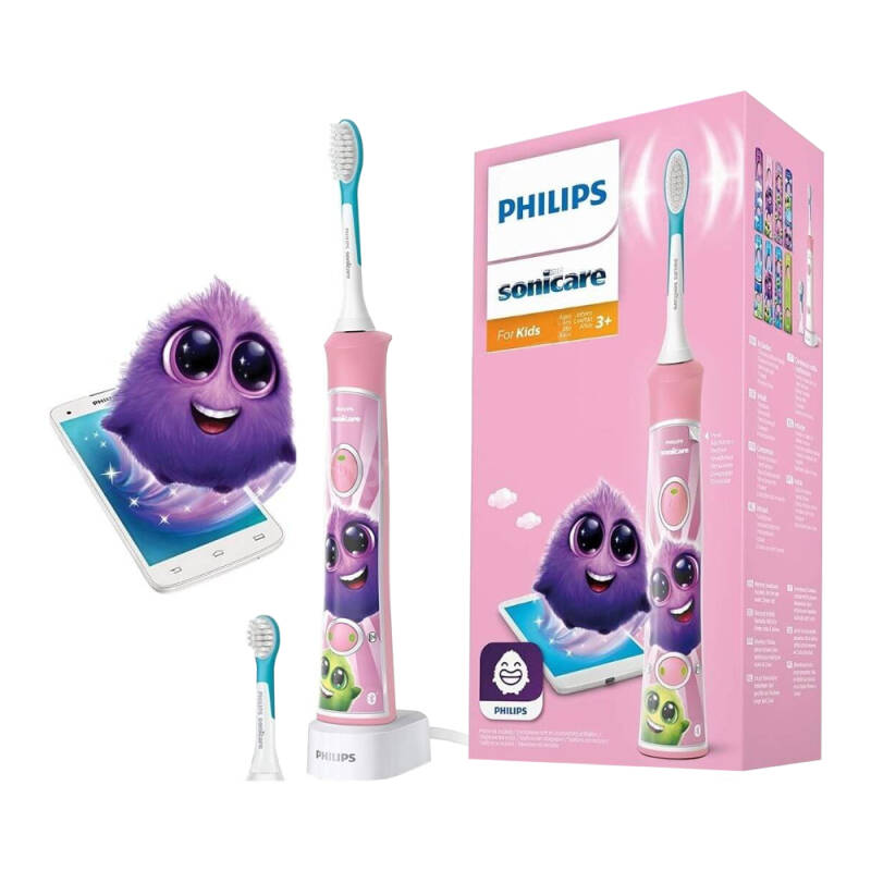 Звуковая зубная щётка для детей Philips Sonicare For Kids HX6352, с 3 лет