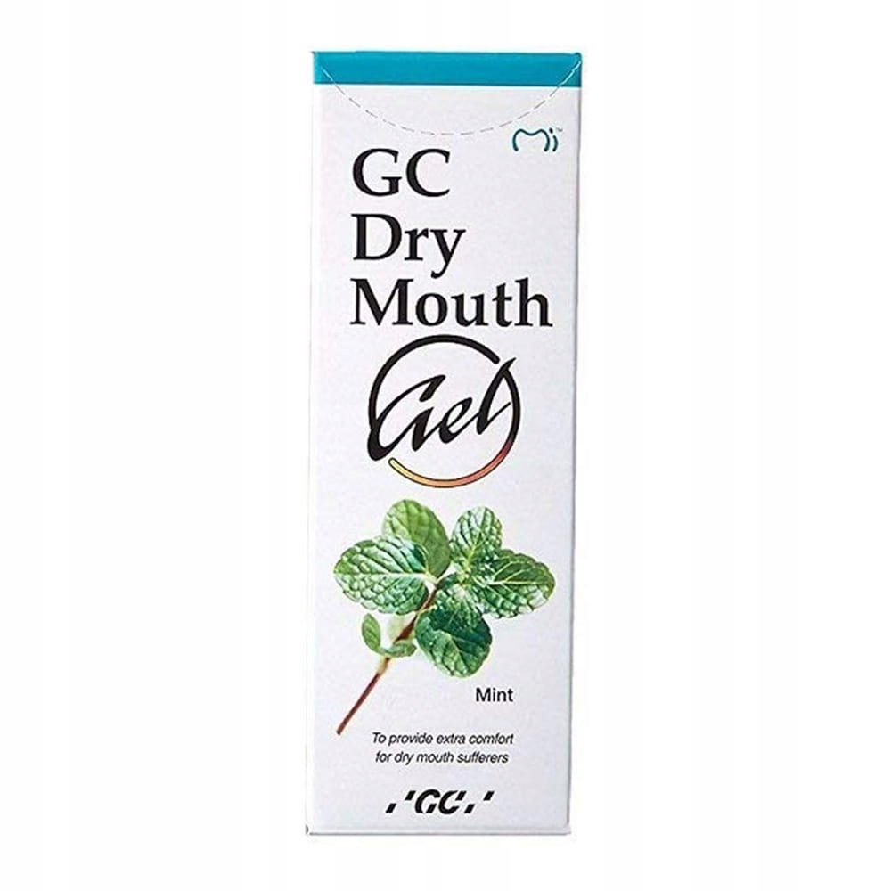 Гель для полости рта GC Dry Mouth Gel при сухости, без сахара и спирта, мята, 35 мл