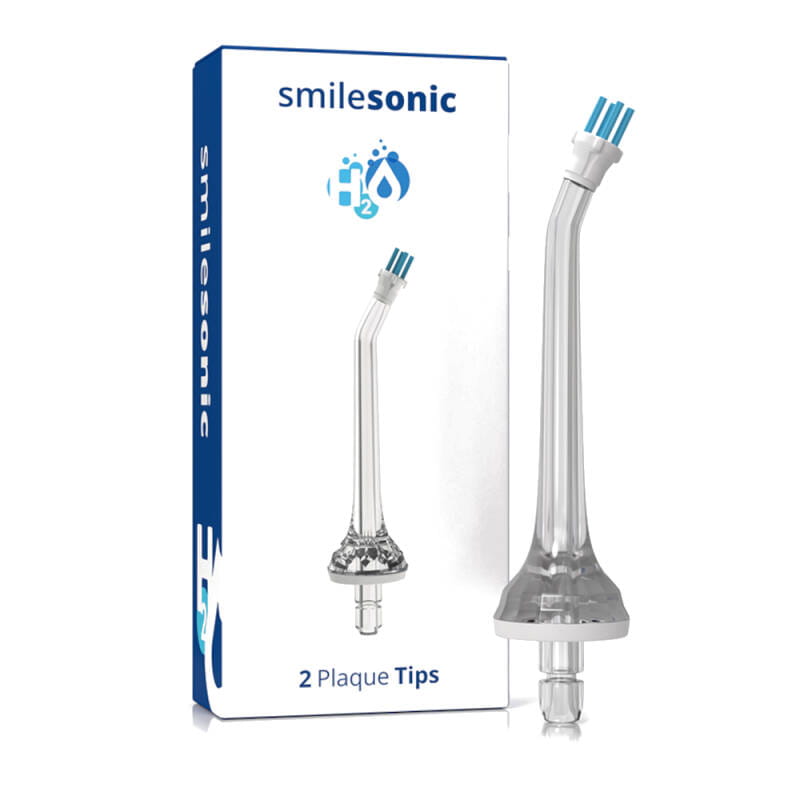 Насадки для ирригатора SmileSonic Plaque Tips, против налёта, для Smilesonic H2O, 2 шт