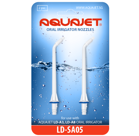 Насадки для ирригатора AquaJet LD-SA05 ортодонтические, для чистки брекетов