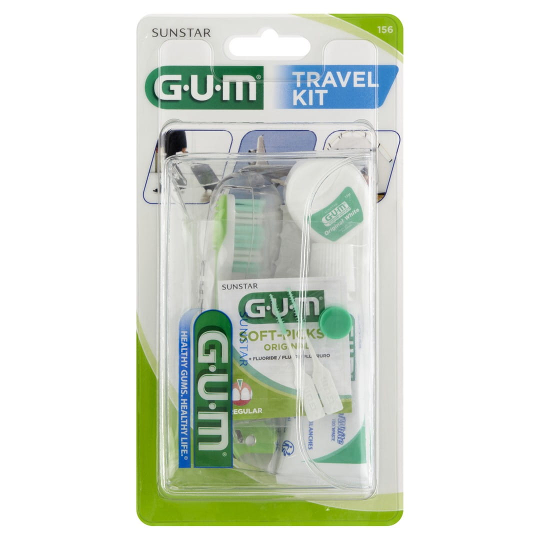 Дорожный набор GUM Travel Kit для гигиены полости рта