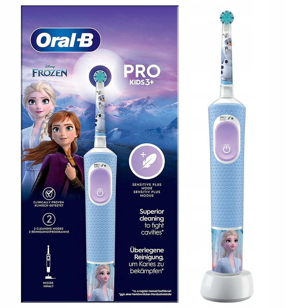 Электрическая зубная щётка для детей Oral-B Pro Kids D103 Frozen, с 3 лет