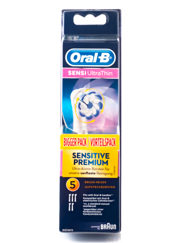 Сменные насадки Oral-B Sensi UltraThin для электрической щётки, для чувствительных дёсен, 5 шт