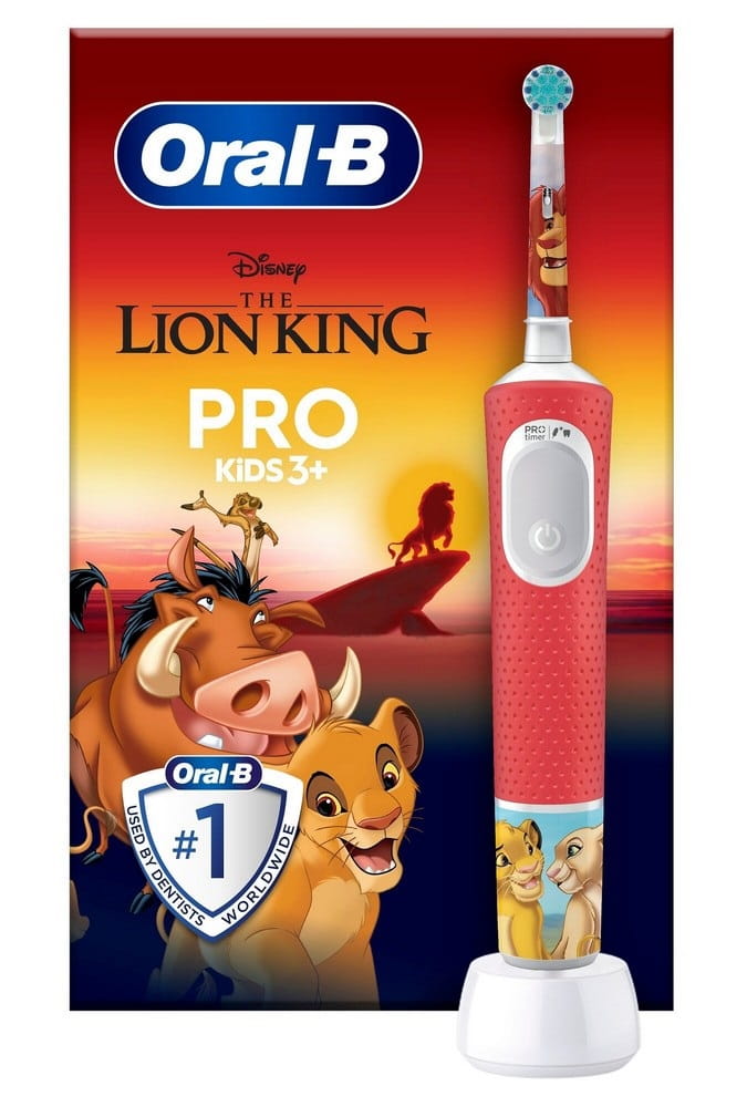 Электрическая зубная щётка для детей Oral-B Pro Kids D103 Lion King, с 3 лет