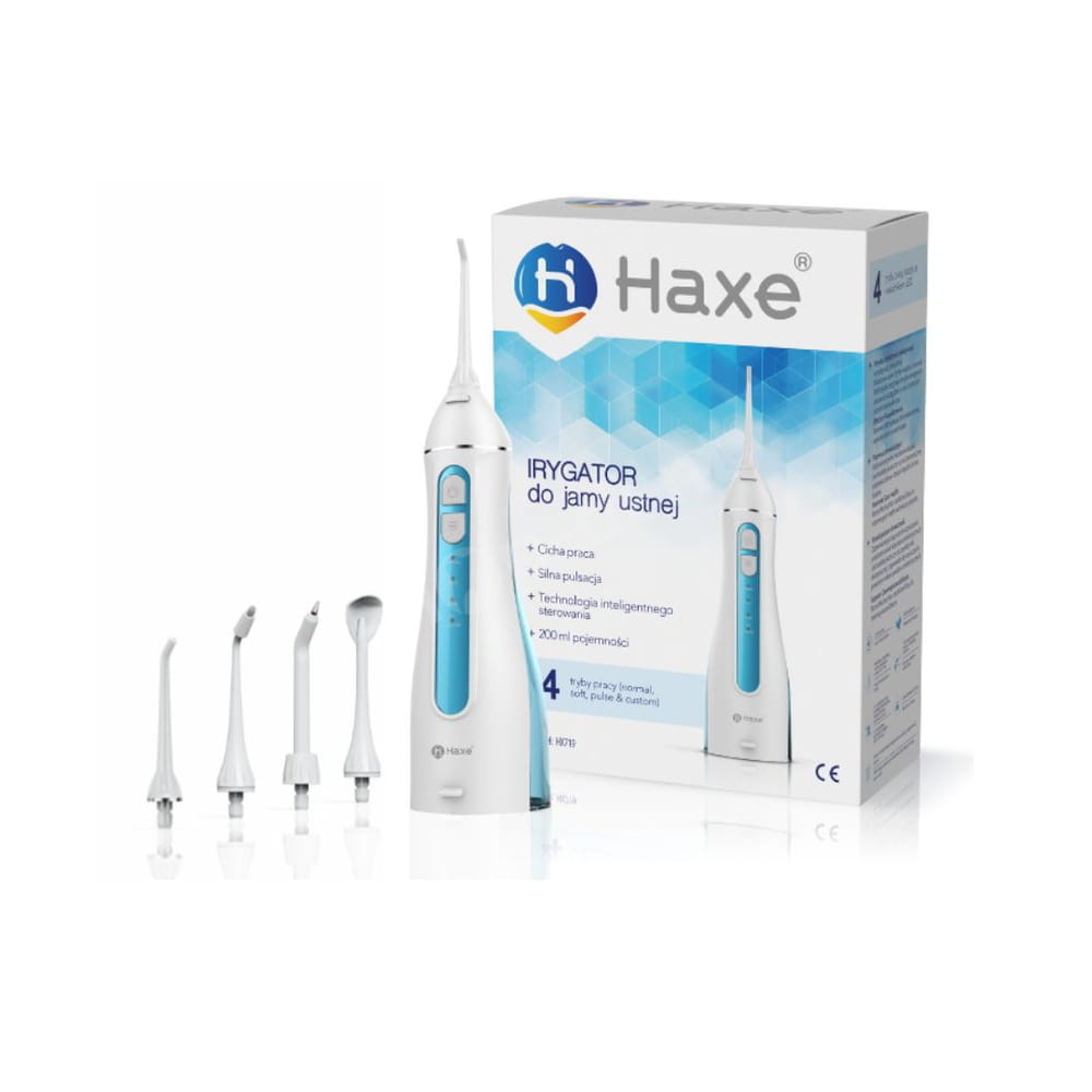 Ирригатор Haxe HX719 беспроводной, 4 режима, давление до 6,2 бар