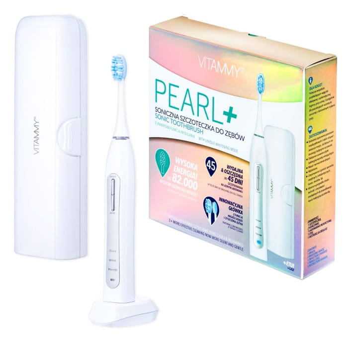 Звуковая зубная щётка Vitammy Pearl+, с функцией отбеливания, 5 режимов