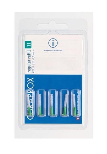 Межзубные ёршики Curaprox CPS 11 Regular, сменные, 5 шт