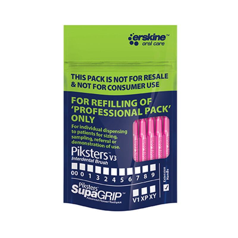 Межзубные ёршики Piksters Regular Refill, запасная упаковка, 40 шт