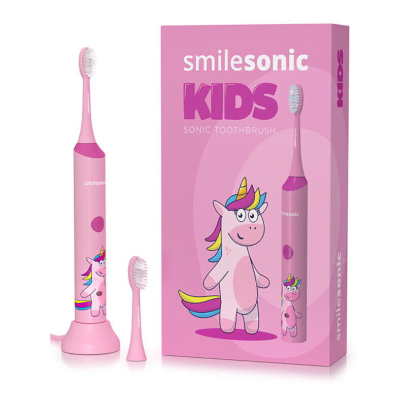 Звуковая зубная щётка для детей SmileSonic Kids Unicorn, с 3 лет