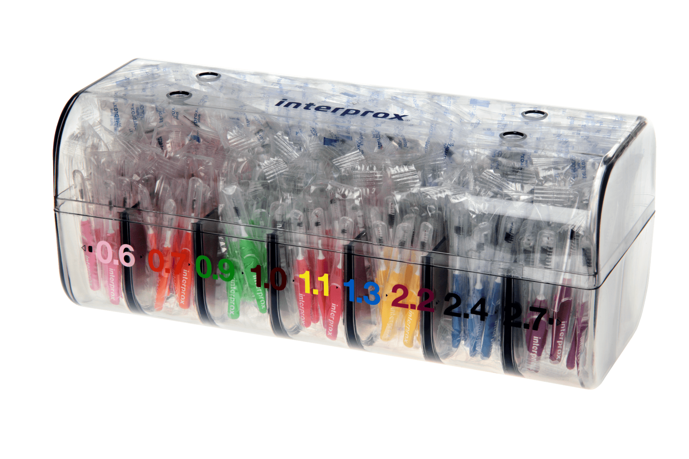Межзубные ёршики Dentaid Interprox Box, в индивидуальной упаковке, 140 шт
