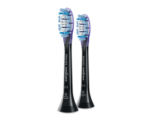 Сменные насадки Philips Sonicare Premium Gum Care G3 HX9052 Black, для дёсен, 2 шт